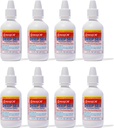 MAJOR Deep Sea Premium Saline - Nasal Moisturizing Spray for tørrhet og irritation Relief - Natriumklorid 0,65% - 1,5 Fl. Oz (8 Pack)