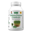 ANDREW LESSMAN Grønn Foods Complex 180 Kapsler - Supplies Building blokker for sunn vevsvekst, Liver Support. 100 mg Hver av Barley Gras, Hvetekorn, Blå Grønn Algae, Klorella, Spirulina