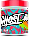GHOST Legend Pre-Workout pulver, oransje cream - 30 serveringer - Forarbeid for menn og kvinner med Choline, L-Citrulline, & Beta Alanine for energi og fokus