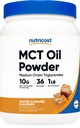 Nutricost Premium MCT oljepulver (1 LB) (saltet Carmel) - Best for Keto, Ketose og Ketogene Dietter - Ikke-GMO og Glutenfri, middelkjede triglycerid