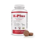 K-Plus Kalium Citrat Plus Cranberry Supplement for hunder - UTI Remedy Chewable Tabletter - Støtter Bladder Helse - For hver hunderase (100 faner)