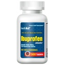 HealthA2Z® Ibuprofen 200mg | 500 greve | smertelindring | Kroppssmerter | Hodepine | Arthritis | Kramper | Ryggsmerter | Feber Reduser... (500 greve)