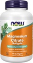 Nå Mattilskudd, Magnesium Citrat, Med Glycinat & Malat, Nervesystem Støtte*, 90 Softgels