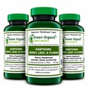 Grønne organiske kosttilskudd Hawthorn Berry Capsules, Leaf, Blomster, Hawthorn kosttilskudd inneholder 90 kapsler, Naturlige Hawthorn Urter for kardiovaskulær helse og naturlig hjertepleie (Pack of 3)