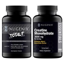 Nugenix essensielle kreatinmonohydrat og total-T testosteron booster for menn