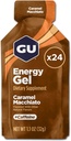 GU Energi Original Sport Ernæring Energi Gel, Caramel Macchiato, 24 Count Box