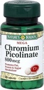 Naturens Bounty Mega Chromium Picolinat 800 mikrog tabletter 50 ea (pakke med 2)