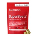 humanN SuperBeets Hjerte Chews Avansert - 100 mg av CoQ10 Plus Beetroot & Grape Seed Extract, 60 greve