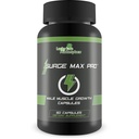 Surge Max Pro - Muskelvekstformula - Forsterkning av kraft, styrke, utholdenhet og energi - Eksplosiv muskelpumpe - Store gevinster - Bistand Oksygen & næringsstoff Levering til muskler - L-Arginin - Bygg muskelmasse