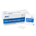 JMU 100 pakke sterile gauze pads 2x2, 8-ply høy absorbent ikke-kvinnet sterile gauze sponges