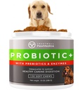 PawMedica hund probiotika og digestive enzymer, probiotika for hunder laget i USA, Pet Probiotic Chews for hunder, prebiotika og probiotiske hund digestive støtte, probiotiske behandlinger - 120 Hunde Probiotic Chews