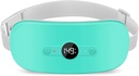 NOWWISH Oppvarming Pad for perioden Cramps Smerte Relief, Bærbar elektrisk trådløse menstruasjonspad Oppladbar med 6 varmenivå og 6 Massasjemoduser, Julegaver for kvinner Tenåring Jenter, Grønn