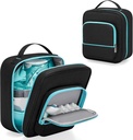YARWO Nose Cleaner Travel Case Kompatibel med Navage Nasal Irrigation System, Bærbar Neti Pot Safety Oppbevaringspose med vanntett lining for Nasal Care Kit, SaltPods og Sinus Rinse enhet, Bag Bare