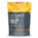 Purbolics Aminos + Energi | Støtter gjenoppretting, energi og fokus | 95 mg koffein, 0 sukker og 60 serveringer (Punch Out)