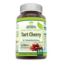 Herbal hemmeligheter Tart Cherry 10:1 Standardisert ekstrakt Supplement | 1200 Mg Per Serving | 120 Veggie kapsler | Ikke-GMO | Glutenfri | laget i USA (1 pakke | 120)
