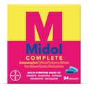 Midol Complete Gelcaps 24ct: Midol Complete Menstrual Pain Relief Gelcaps med Acetaminophen for Menstrual Symptom, PMS Relief og Periode Cramp Relief - 24 Count (Packaging May Vary)
