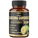 Premium Garcinia Cambogia kapsler med grønn te, Arjuna, hvitløk, gurkemeie, svart pepper - Body Health & Immune Support Supplement - 1 Pack 150 Caps i 5 måneder