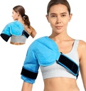 Skulder ispakke rotator mansjetter kald terapi Wraps, reusable skulder Arm Gel Pack Hot kald komprimer smertelindring for skader, gjenoppretting etter kirurgi, Tengonitt, skulder Wrap for venstre høyre skulder