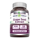 Amazing Formler Grapefrø Ekstrakt Supplement | 100 Mg Per Serving | 120 Veggie kapsler | Ikke-GMO | Glutenfri | Laget i USA
