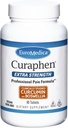 EuroMedica Curaphen ekstra styrke - 60 tabletter - Profesjonell formel - Potent Curcumin & Boswellia med DLPA & Nattokinase - høy absorberbar - 60 serveringer