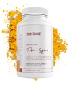 STOF. - Naturens Fiber & Spices for Digestive Wellness - Støtter Colon Cleanse - Formulert med Psyllium Husk, Flax Seed & Ginger - Diett Fiber Supplement - Vegansk-vennlig - 240 Kapsel