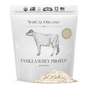 NorCal Organic Vanilla Whey Protein - 2lbs | Grass-Fed, Single-Origin Vanilla | Certified Non-GMO & American Humane fra California Farms