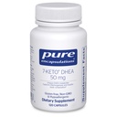 Rene innkapslinger 7-Keto DHEA 50 mg | Unikt DHEA Metabolitt Supplement for å støtte termogenese og sunn kroppssammensetning* | 120 kapsler
