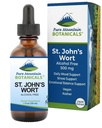 Pure Mountain Botanicals St Johns Wort Tinktur - Kosher flytende St. Johns Wort alkohol-fri ekstrakt 500mg Vegansk Supplement