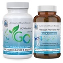 GC® GoutCare og vennlige Fighters® Probiotic: Uric Acid Cleansing Package med mikrokapslede probiotika