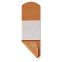 Curad Quick Strip Fabric klesmerke Bandages med enkel applikasjonspakker, Bandage størrelse er 1 x 3 inches, 100 greve