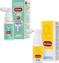 NAVEH PHARMA tørre ører Baby Spray 0.5 Fl Oz + NAVEH PHARMA Tørr ører Spray 1 Fl Oz