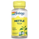 SOLARAY Nettle 900 mg - Organisk Nettle Leaf Supplement - Nyre, urin og prostate støtte - Tradisjonell bruk for Allergi respons og pustende velvære - Vegan - 50 Services, 100 Vegkaps