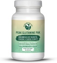 Peak Glutamine PAK 180 kapsler L-glutamin med pyridoksal alfa-ketoglutarate for effektivt å resirkulere L-glutamin for optimal Gut helse fordel