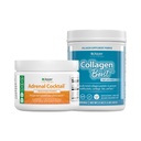 Jigsaw Health Bundle | Adrenal Cocktail, 60 Services (Jar), og Collage Boost, 30 Services (Jar)