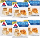 Atkins Snack Bar, Caramel Apple Pie, naturlig flavored, god kilde til protein og fiber, lav carb, lav sukker (30 bars)