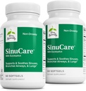 Terry Naturally SinuCare - Bronchial Velvære Støtte Supplement - Sunn Sinus Aid - Kosttilskudd for å støtte sunne lunger - 60 Softgels (2 Pack)
