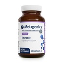 Metagenis Thyrosol - Vitamin & Mineral Supplement for sunn Thyroid Support & Stress-Relatert tretthet * - med Sink, Selenium & Rhizoe Extract - 90 kapsler