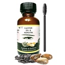 Øyevipper vekst Herbal Organic Keratin & Castor Olje ren øyenbryn tykkere faktor