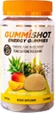GummiShot Energi Gummies, 2475mg plantebaserte koffein Chews per flaske, lang varig energi Boosters, Tropiske (33ct)