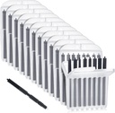 TrelaCo 96 stk Høreapparat Øre Wax Guard Filter Cerumen Stop rengjøring verktøyet Tilbehør Høreapparat Rengjøringssett med bærekasse Kompatibel med Phonak, Widex, Resound Wax Trapper, 12 pakker