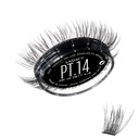 Lashify Plushy Tame 14mm Gossamer Lashes i svart, lett DIY Falske Lashes for en Voluminous Men likevel naturlig utseende