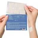 NUTRI-PATCCH Inflam Topical Skin Patch | Infundert med gurkemeie, MSM, hvit Willow Bark og vitamin C, 30 greve