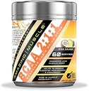Amazing Muscle BCAA 2:1:1 Branched kjede Aminosyrer Supplement | 6000 Mg Per Serving | Pina Colada Flavor | 60 Serveringer