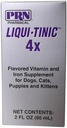 Liqui-Tinic 4x Flavored vitamin og jern Supplement for hunder, katter, valper og kittens, 2 oz.