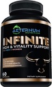 Infinite - HGH - Testosteron - Vitality Supplement-inkluderer Argnine-Glutamin, og mer! støtter styrke, utholdenhet, hud og hår helse, muskelvekst. For menn og kvinner 60 kapsler per flaske.