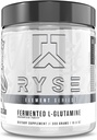 RYSE Element Series Gjæret L-Glutamine Amino-Acid | Muskulær og cellulær gjenoppretting & Hydration | Gut, Intestinal, & Immune Helse | 60 Services
