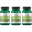 Swanson Grape Seed Heart Antioksidant Gratis radikaler Sunn blodtrykksstøtte Polyfenoler OPCS Herbal Supplement 380 mg 100 kapsler (3 Pack)