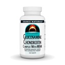 Kilde Naturals Glucosamine Chondroitin Complex med Msm - 120 tabletter