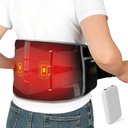 Komfytemp Cordless Oppvarming Pad med Massager for rygg smertelindring, Bærbar nedre rygg Massasje FSA kvalifisert HSA Oppladbar, Bursdagsgaver for kvinner Mor far seniorer jul 3 varme 30 Auto-Off
