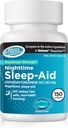 Natt søvnhjelp Softgels, (150 mykgels), Diphenhydramin HCI 50 mg, Falle søvn raskt, støtter dypere, hvilelig søvn